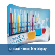 10' EuroFit Bow Floor Display