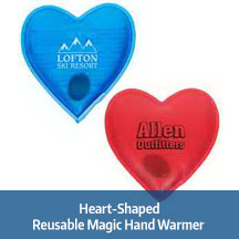Heart-Shaped Reusable Hand Warmer